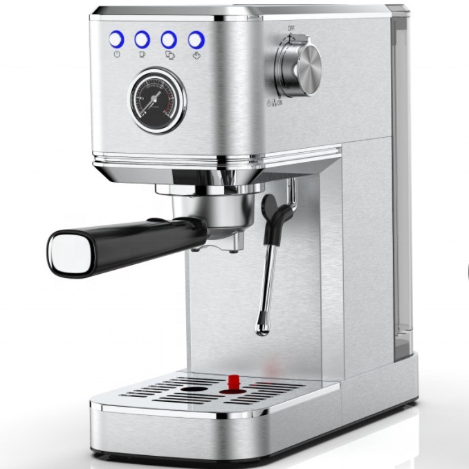 Source factory small household semi-automatic espresso machine with steam milk foam