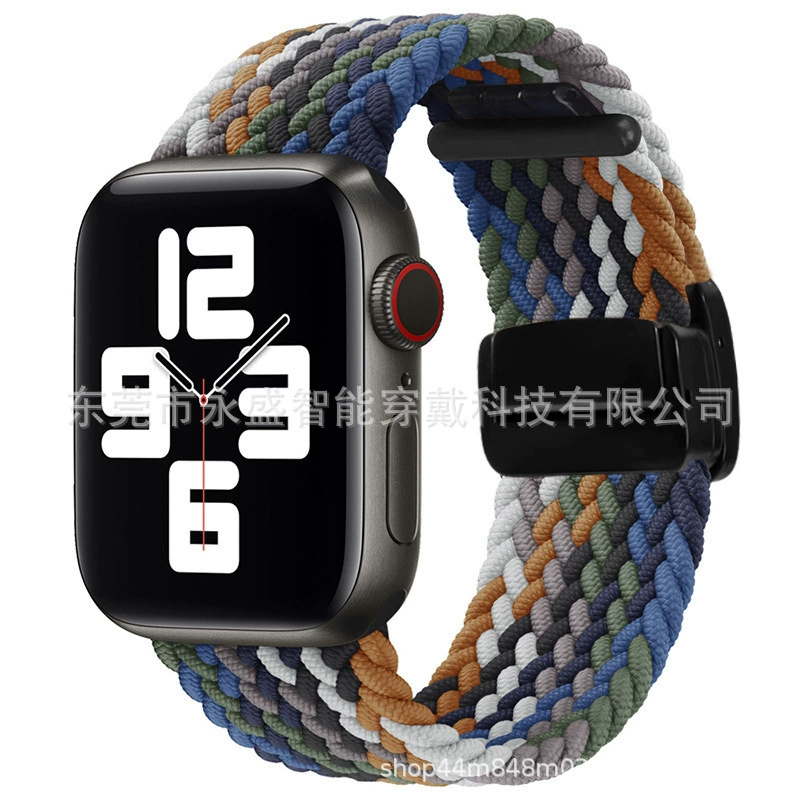 Подходит к браслету на руку Apple Nylon braided watch strap магнитная складная пряжка iwatch23456789 представитель пояс