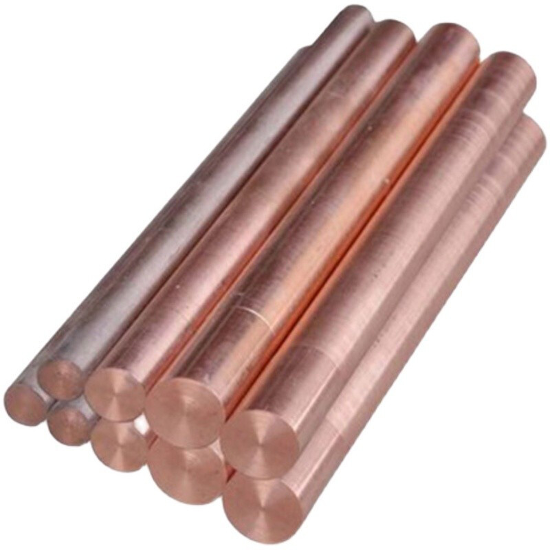 红铜棒材厂家直销精密切割攻牙模具放电实心圆柱T2紫铜棒高精度