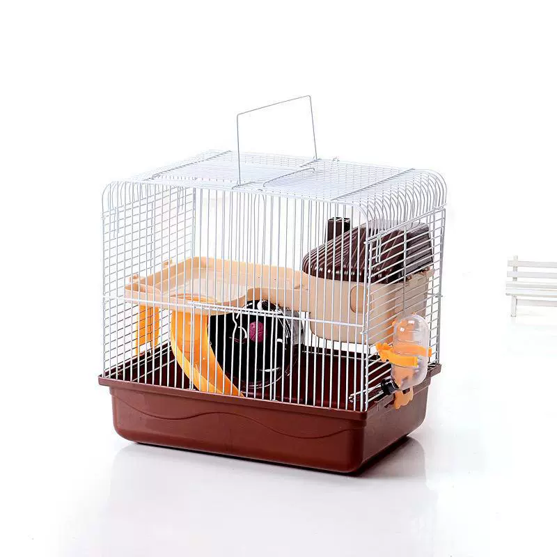 Клетка хомяка двухслойная платформа Большая базовая клетка против побега из тюрьмы