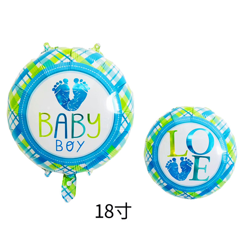 BABY SHOWER bebés masculinos y femeninos sexo revelado globo para niños azul rosa decoración de la fiesta del globo