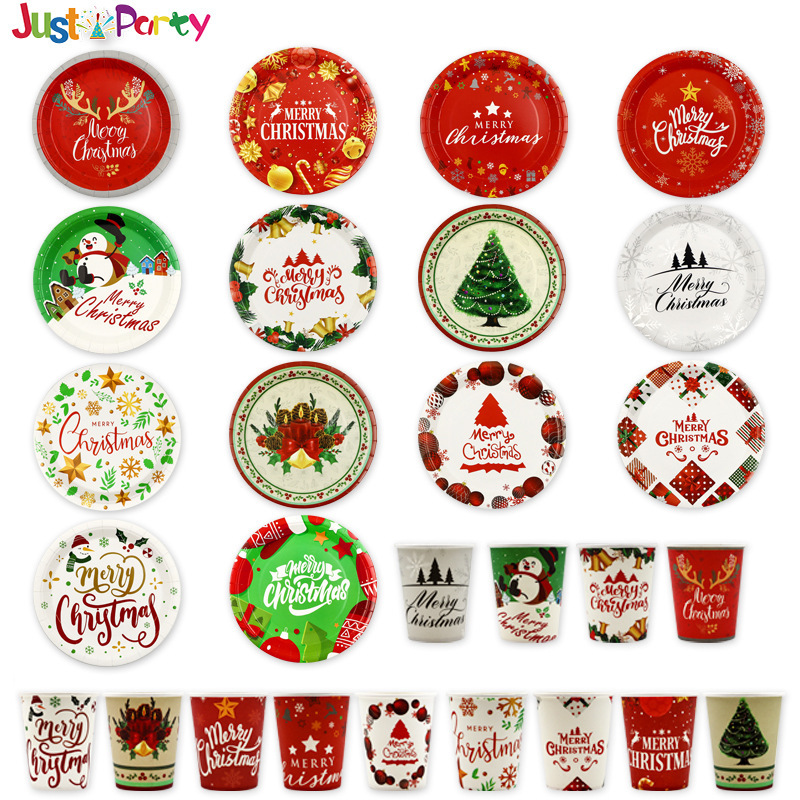 New Christmas Theme Disposable Paper Cup Paper Plate Set Christmas Disposable Christmas Paper Cup Paper Plate Batch New Christmas Theme Disposable Paper Cup Paper Plate Set Christmas Disposable Christmas Paper Cup Paper Plate Batch