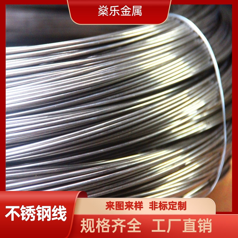 SUS304不锈钢丝 电镀挂件丝特硬不锈钢线 可调直压扁加工 316钢线