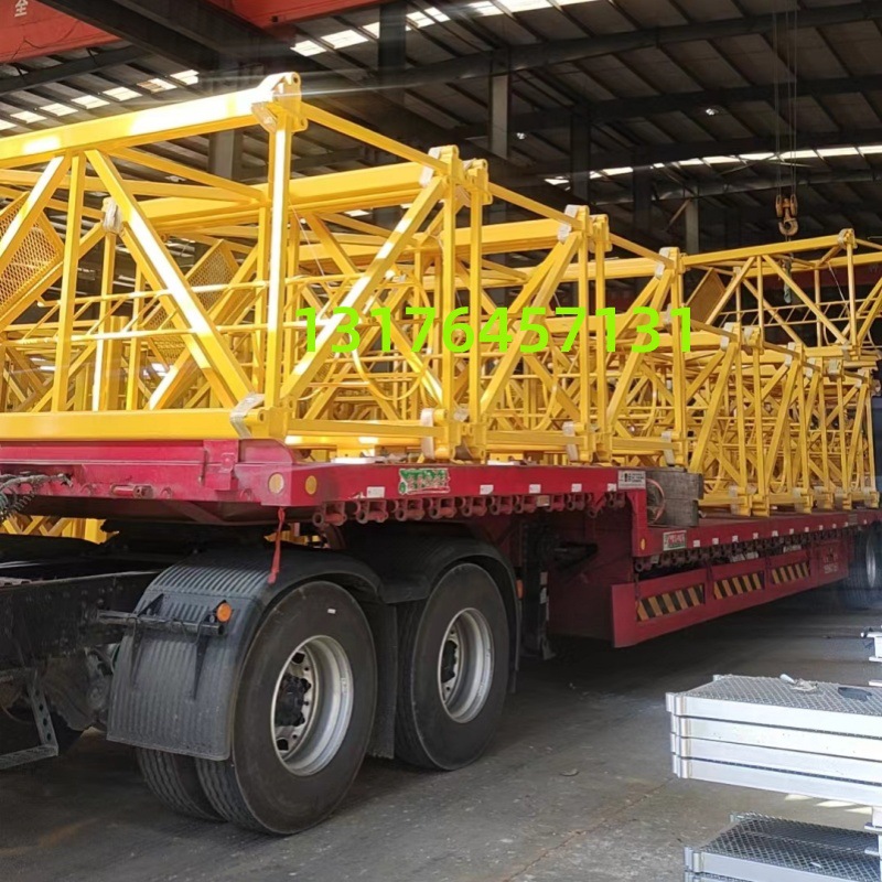 鸿达QTZ80塔机 载重6吨8吨10吨塔吊 内爬式塔机 平头80塔式起重机