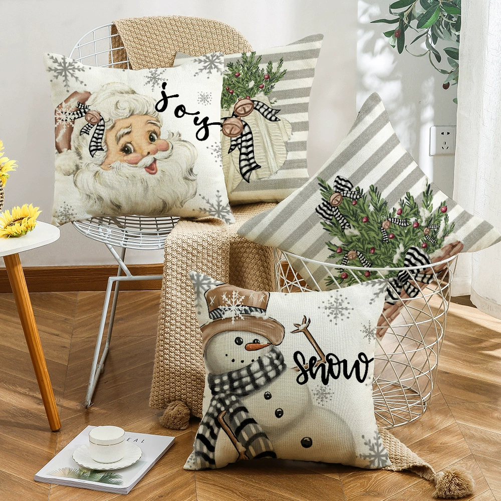 Christmas pillow, pillowcase, decorations, Amazon