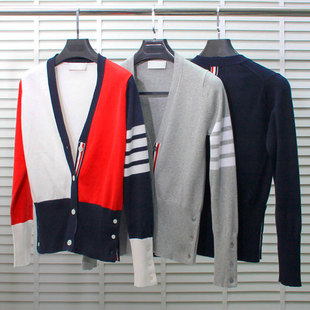 Women's Knitted Cardigan Spring and Autum Outwear Sweater V Neck Slim Trendy B0163