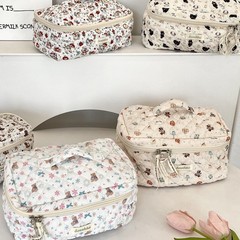 54131 [著作権モデル] 化粧品バッグ女性漫画かわいいポータブル大容量旅行用品収納袋ハンドバッグ