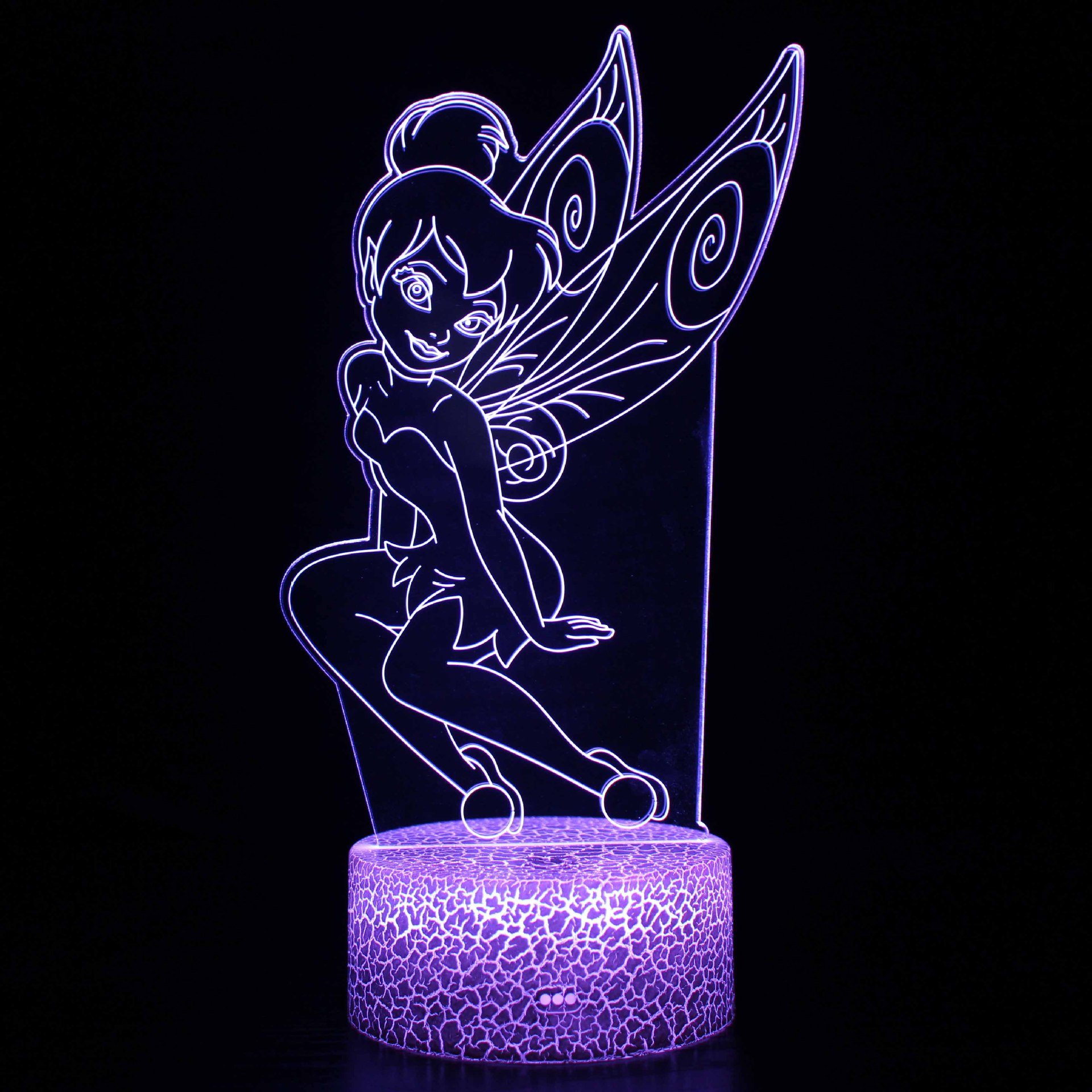 Luz de noche LED personalizada Jesús Virgen Ángel serie lámpara de mesa regalo creativo acrílico 3D noche luz al por mayor