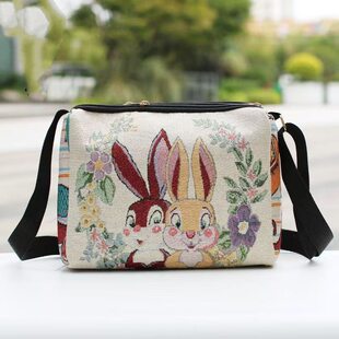 Ethnic shoulder bag from Yunnan province, double-sided one-shoulder bag, ethnic style, with embroidery