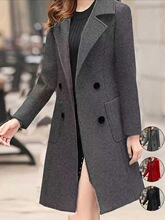 Z 98588 Winter Slim Fit Long Wool Coat �����L��ë�ش���