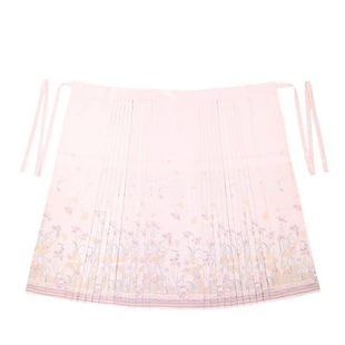 Woven Gold Imitation Makeup Flower Horse-faced Skirt Mother's and Women's Sisters' Clothing Hanfu suit High-end Mid-Autumn Festival Girls' Antique Toast Clothing