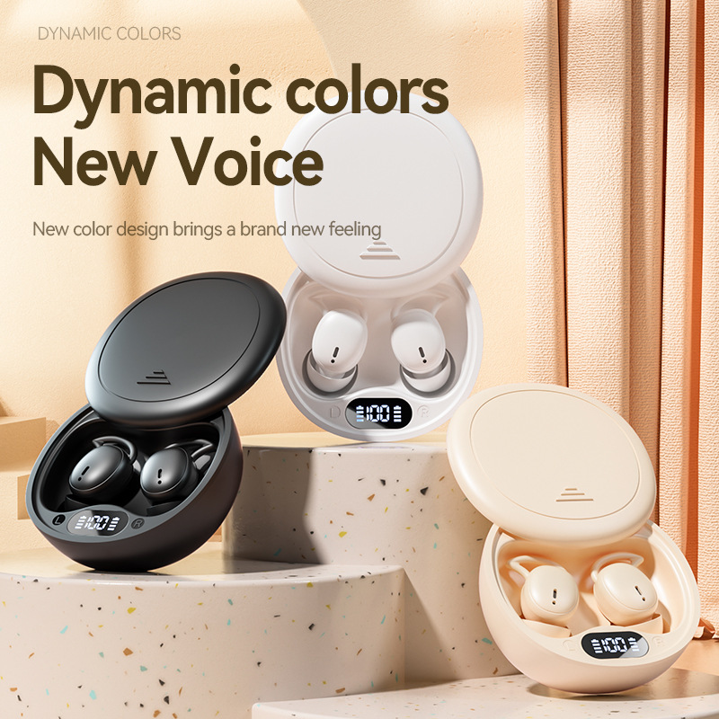 TWS睡眠用イヤホン ノイズキャンセリング Bluetooth ワイヤレス5.4 プライベートモデル ミニ インイヤー型 長時間バッテリー Bluetooth ワイヤレスイヤホン|undefined
