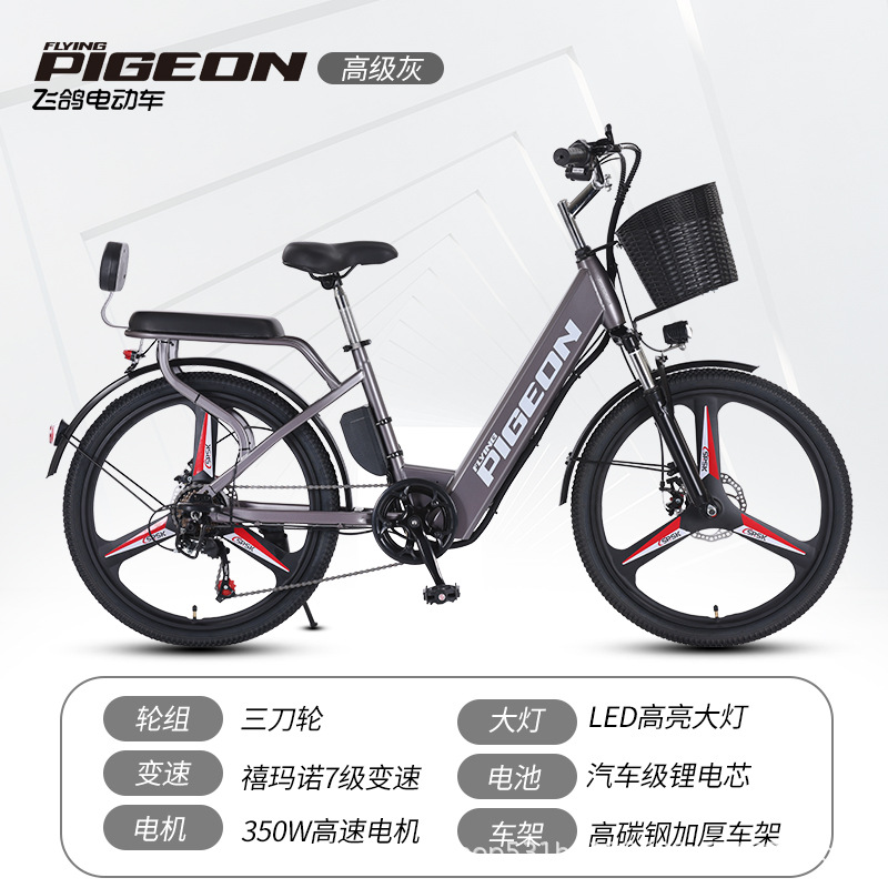 Bicicleta eléctrica con batería de litio, bicicleta de montaña de 24 pulgadas, bicicleta asistida por energía, bicicleta eléctrica estándar nacional 3C, Qili Electric
