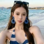 夏天编织手工海边耳环