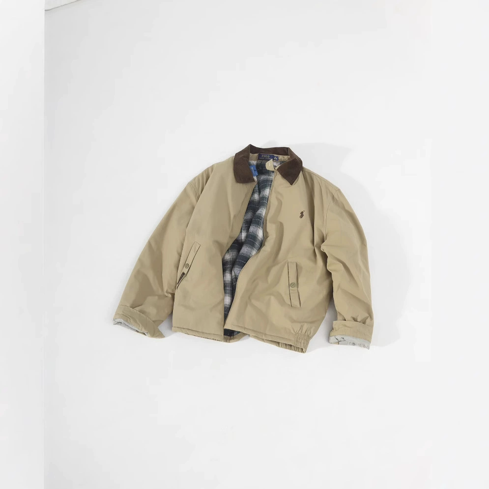 (Cross-border trading), pony, retro corduroy down jacket