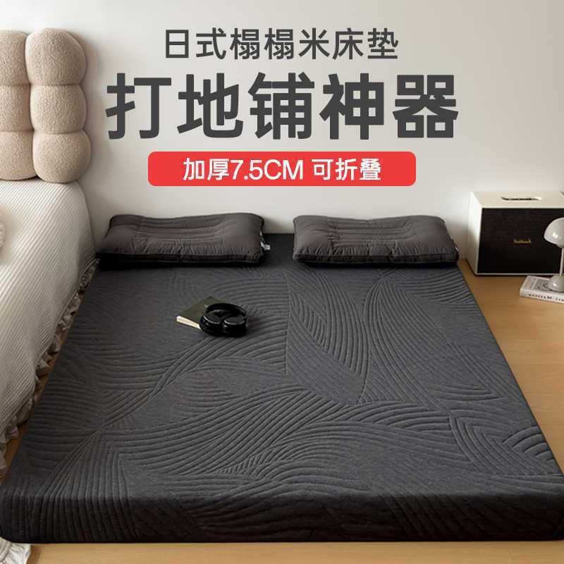Folding Mattress for Home Use, Sponge Pad, Spine-Protecting Tatami, Single-Person Floor Sleeping Mat, Special Soft Pad Folding Mattress for Home Use, Sponge Pad, Spine-Protecting Tatami, Single-Person Floor Sleeping Mat, Special Soft Pad
