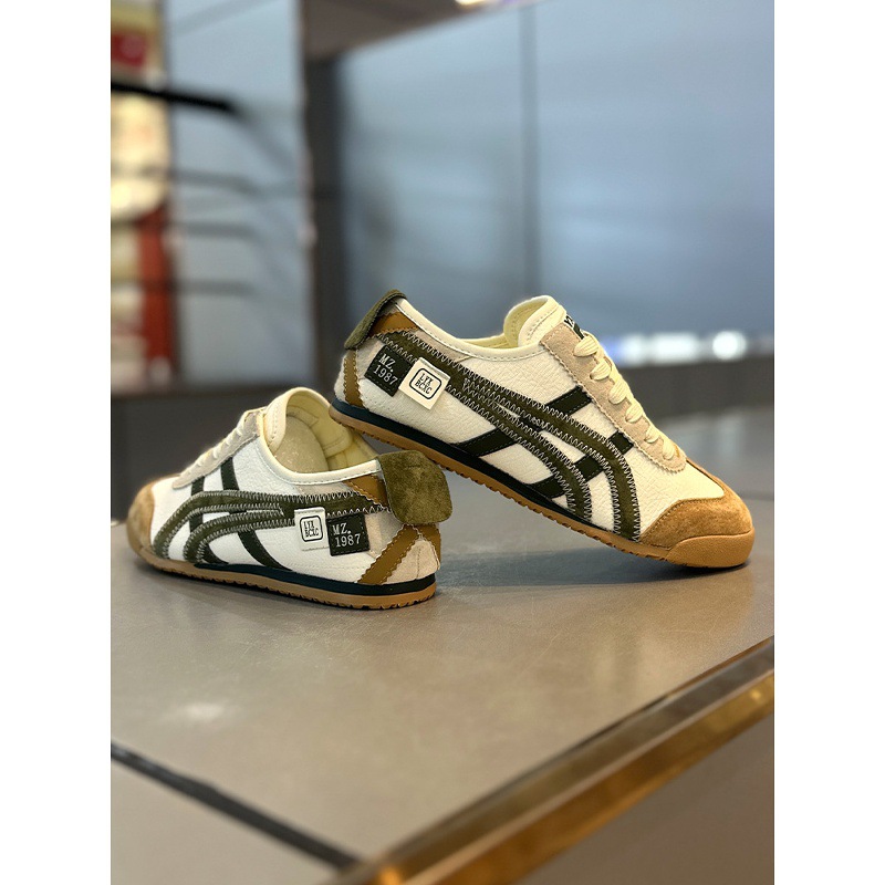 潮男鞋早秋爆款低帮真皮阿甘鞋拼色百搭轻奢轻便复古软底休闲鞋