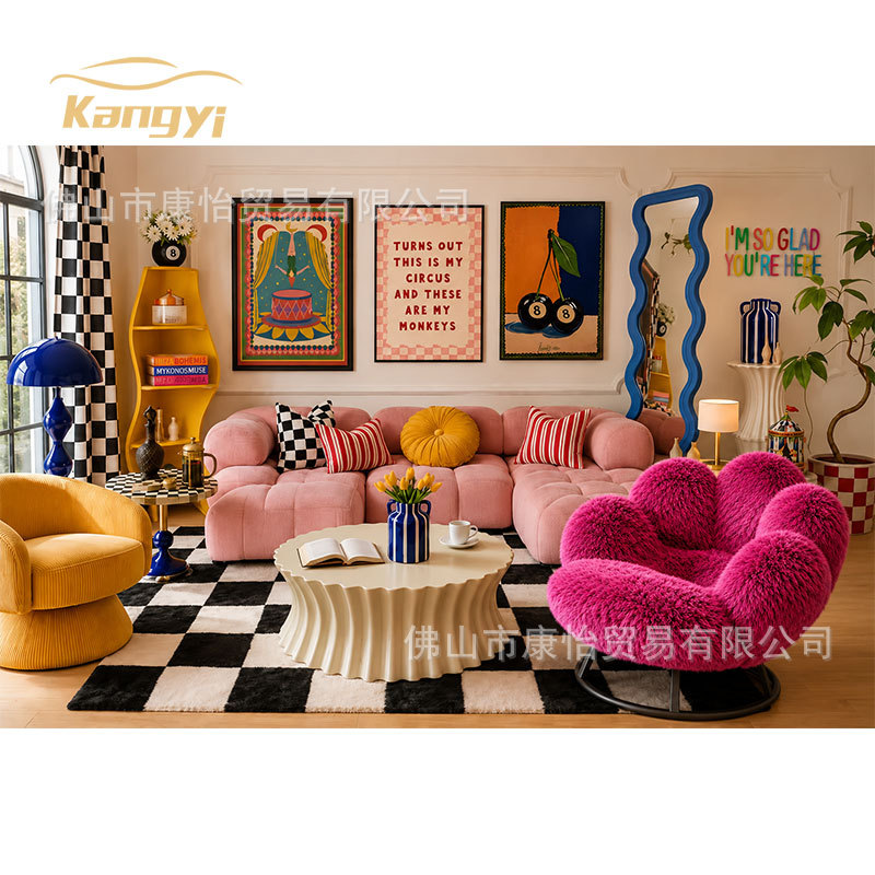 Modern and minimalistic design sofa, internet celebrity 4