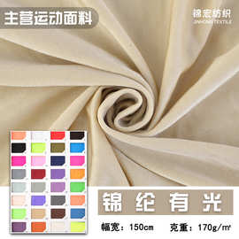 现货180g锦纶有光莱卡布 泳衣布女士泳装温泉时装面料 健身运动服