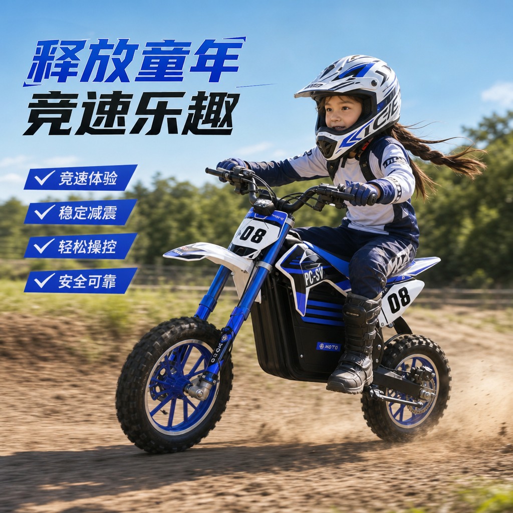 KTM portable hub motor lead-acid battery electric off-road motorcycle, children's motorcycle, small off-road vehicle, 36V 800W