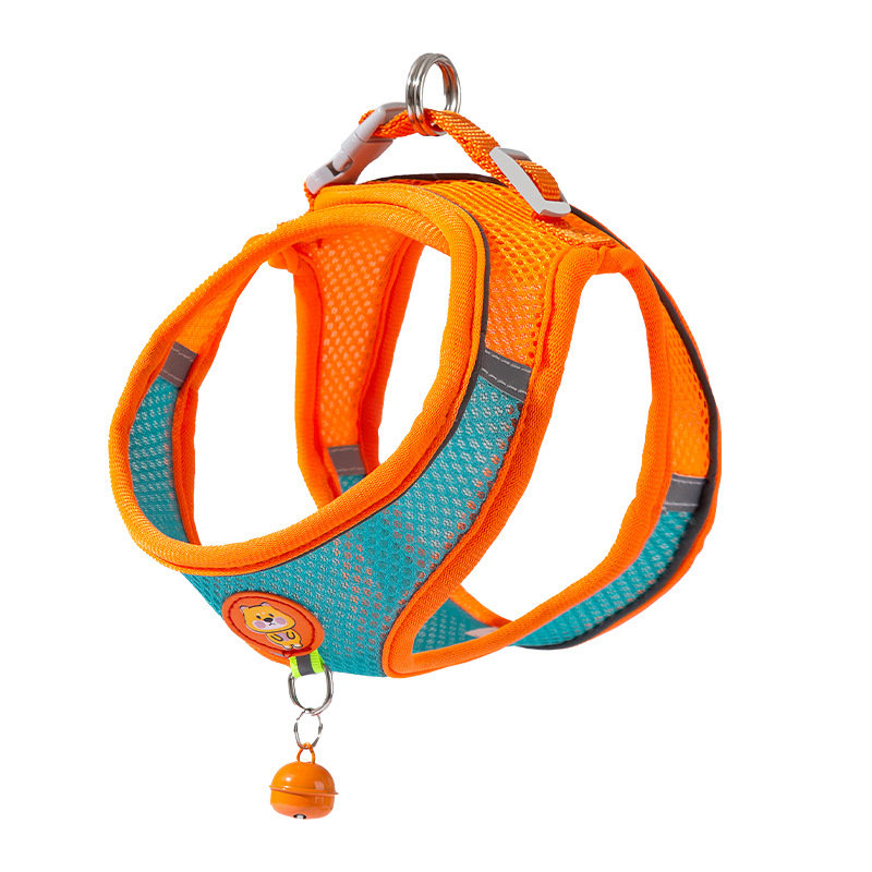 Chaleco tipo cuerda de tracción para perros, correa de pecho para cachorros Pomegranati, cadena para perros, cuerda de paseo para perros