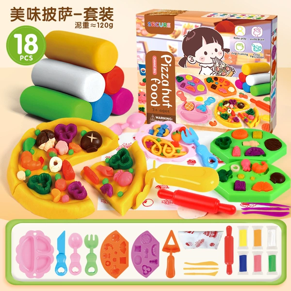 English Color Box-LC54-8F [Delicious Pizza Set]