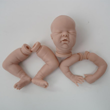 8-22英寸素件白胚重生娃娃模具厂家搪胶塑胶逼真