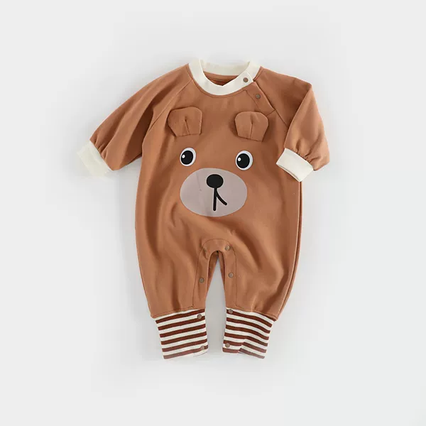 Shumian Ear Bear Coffee Color