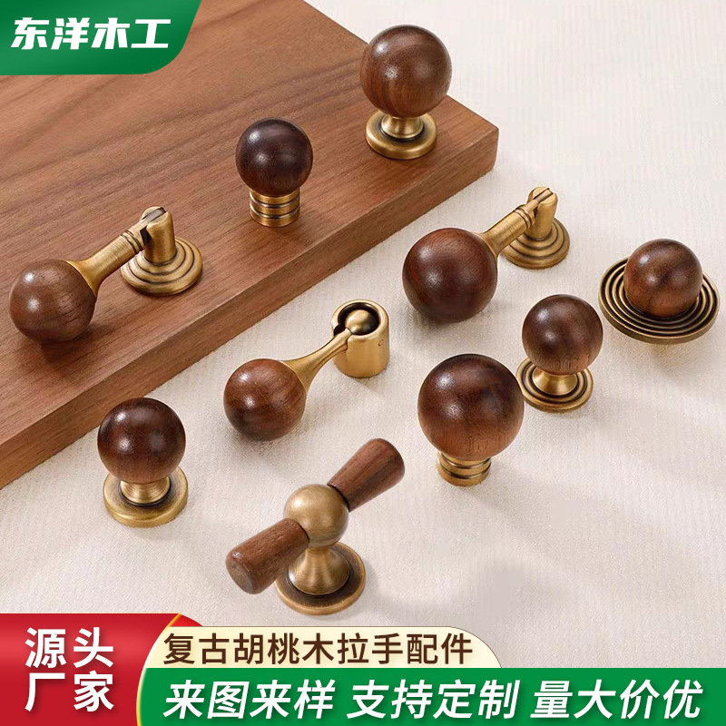 カスタマイズされた無垢材のクリエイティブでかわいいレトロな木製ハンドルアクセサリー木製ハンドルメーカー、図面とサンプル、大量、優れた価格|undefined
