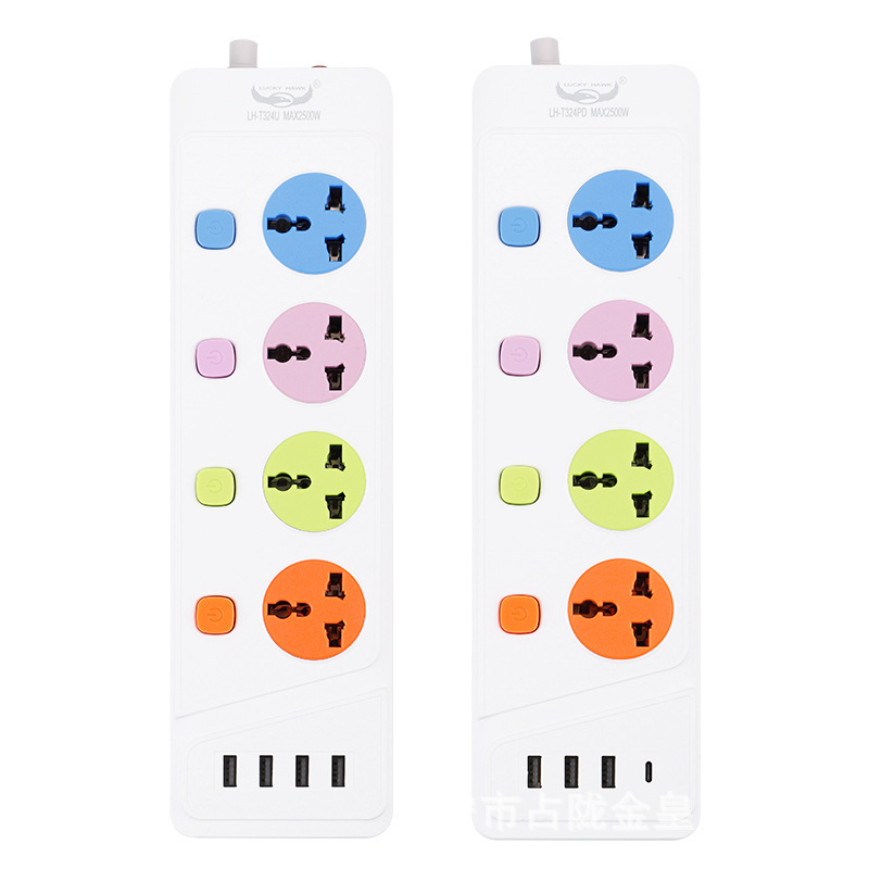 Interruptor multi-interruptor independiente multi-interruptor USB TYPE-C enchufe de carga suministro directo del fabricante