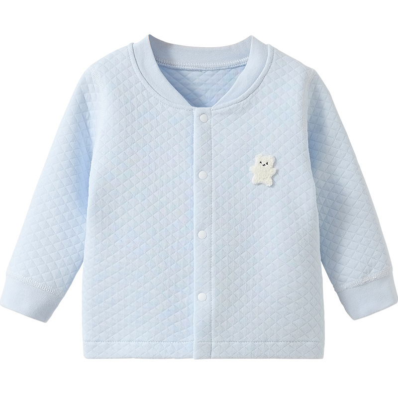 Primavera, otoño, invierno, chaqueta caliente para bebés, ropa interior para niños, niñas y niños, ropa interior para bebés