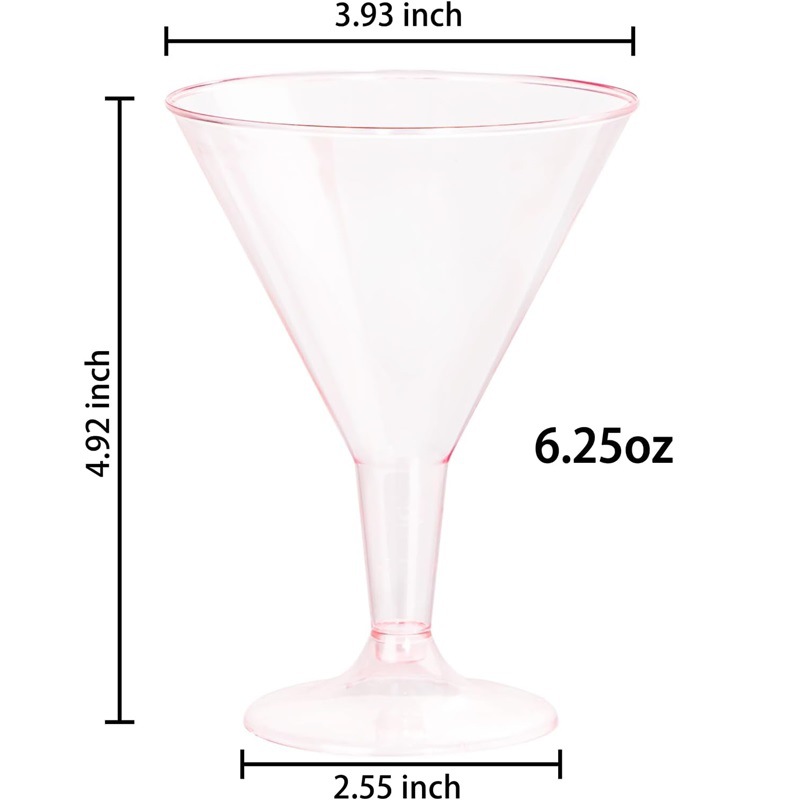 Vasos desechables transparentes para postres con tapa y cuchara, para gelatina y mousse