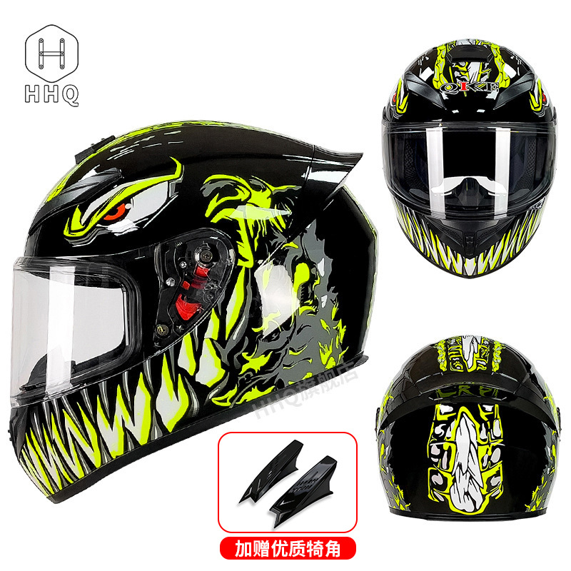 Fábrica al por mayor casco de coche eléctrico invierno caliente de los hombres equitación corriendo casco motocicleta femenina tapa protectora con ángulo completo casco