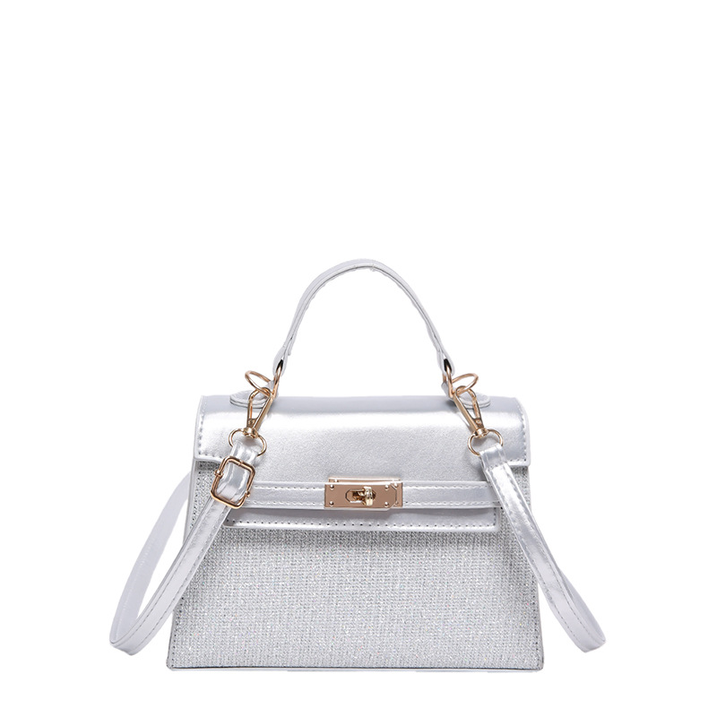 Bolso de textura popular retro 2024 verano nueva moda moda bolsa de hombro casual empalmado bolso de mochila