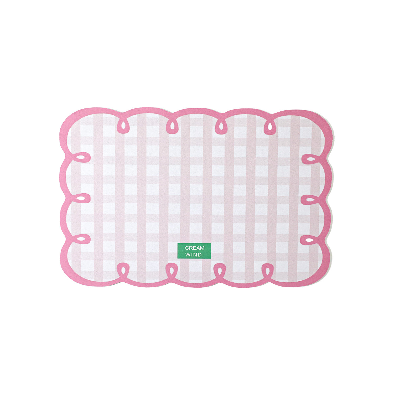 Galletas a cuadros con impresión de goma mantel absorbente, vajilla, vajilla, plato de gato, tapete, suministros para perros y gatos