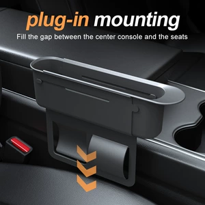 Cross-border car seat gap storage box multi-functional telescopic gap storage box car supplies car storage box