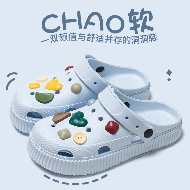 기하학적 꽃-블루