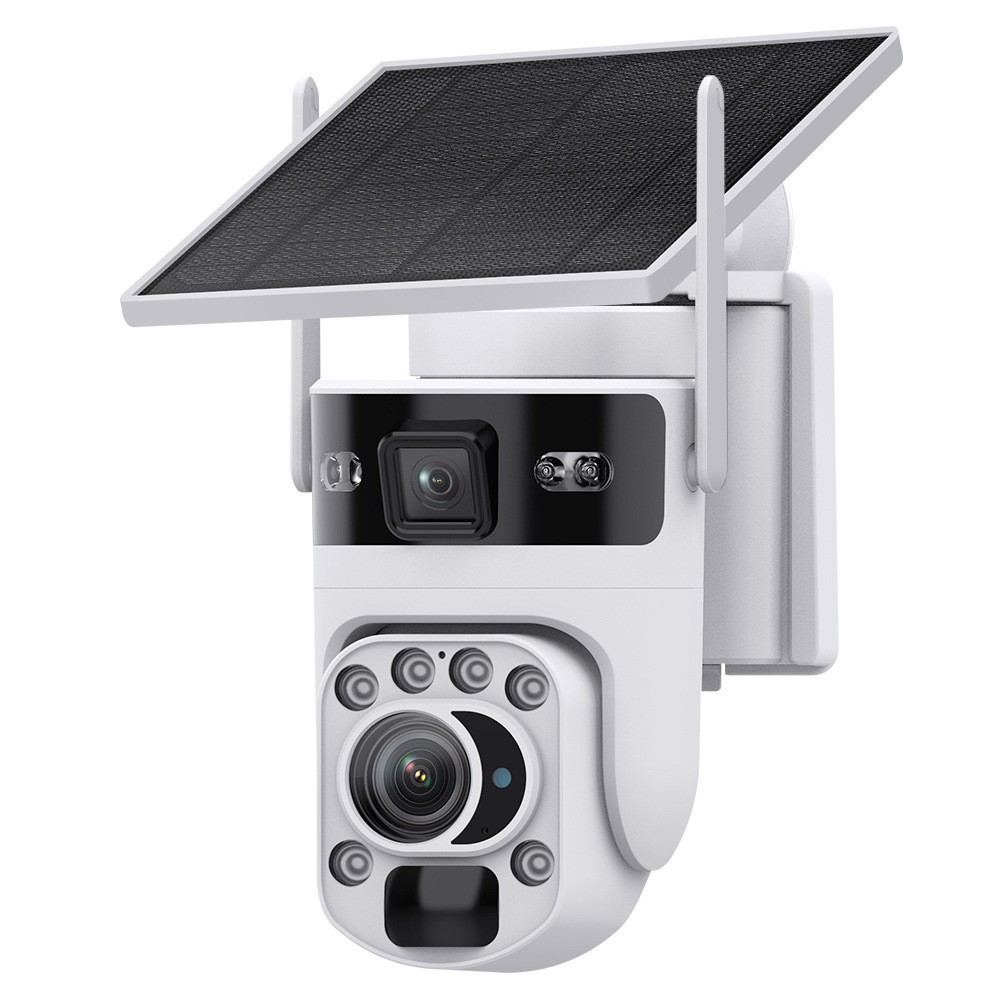 Günəş panelli simsiz müşahidə kamerası, 20x optik zoom və gecə
