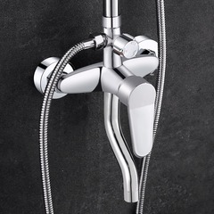 Shower faucet accessories switch hot and cold water mixing valve bathroom shower shower shower three-stop bath faucet