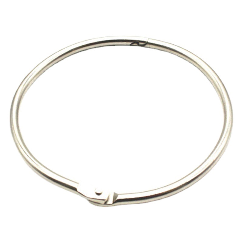 Direct selling metal book ring card ring loose-leaf ring ring open ring buckle loose-leaf buckle open ring binding ring desk calendar ring