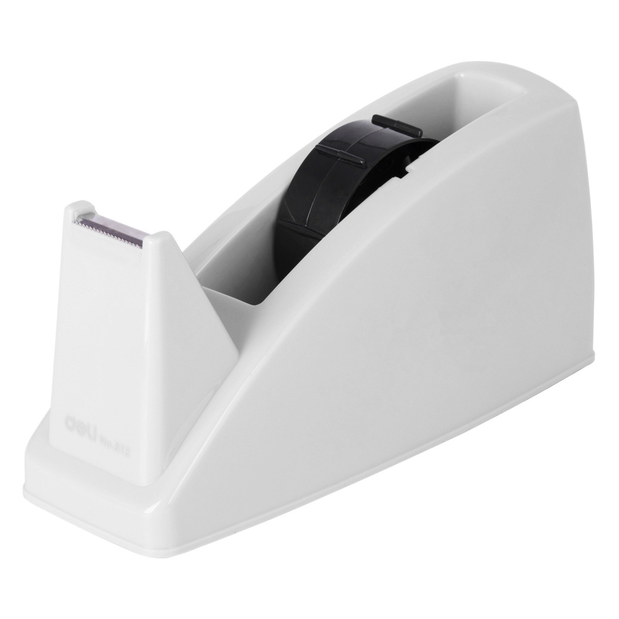 Dispensador de Cinta Adhesiva Grande Deli 810, Cortador de Cinta Transparente, Máquina de Corte de Cinta Adhesiva de 24 mm