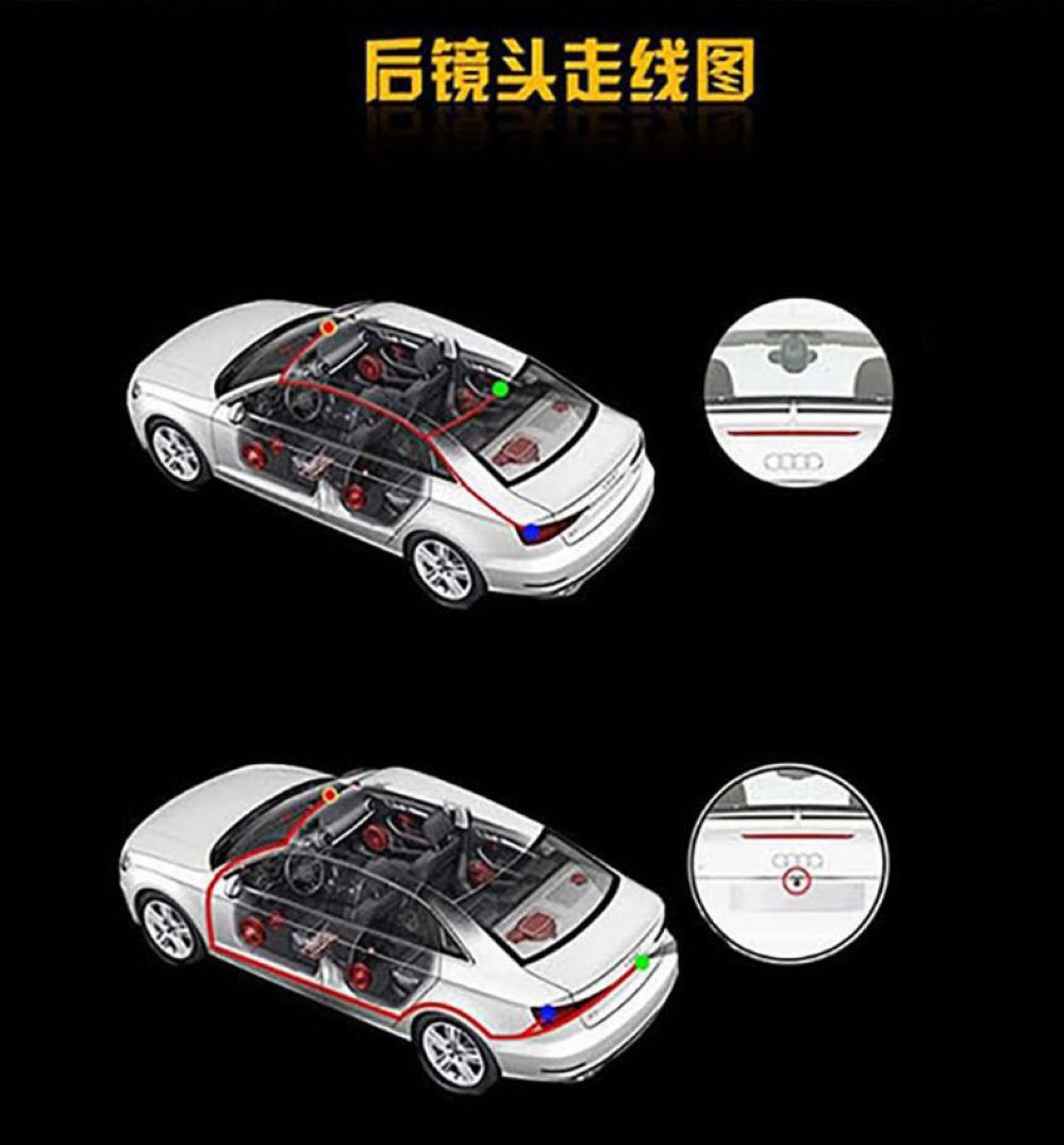 Cross-Border English Neutral Car Dvr4K High-Definition Night Vision Wifi Connected Dual-Lens Driving Recorder