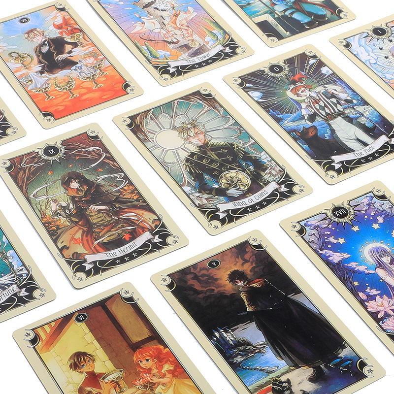 Carte da gioco tarot oracle mystical manga per feste in casa_voghion.com