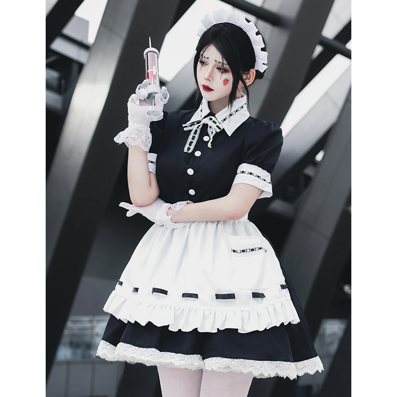 2025 New Model of the Fifth Personality Doctor Emily Cos Suit Banquet Maid Role Play Suit Maid Suit