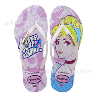 OEM���ư���ŮʿPVC+�������PE+UV��ӡ�D��ɳ����ЬFlip-flops