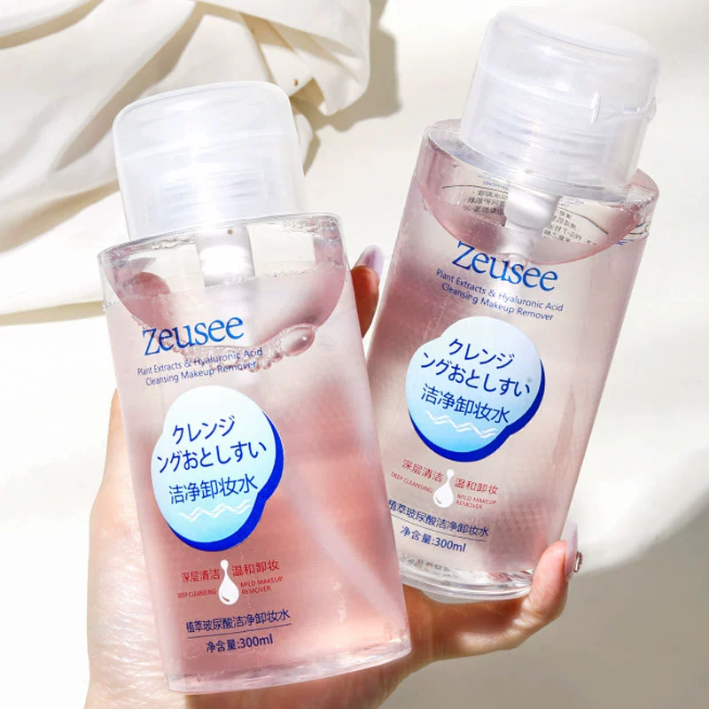 Zeusee растительный экстракт гиалуроновая кислота очищающее средство для снятия макияжа нежное очищающее средство для снятия макияжа увлажняющее освежающее нежирное