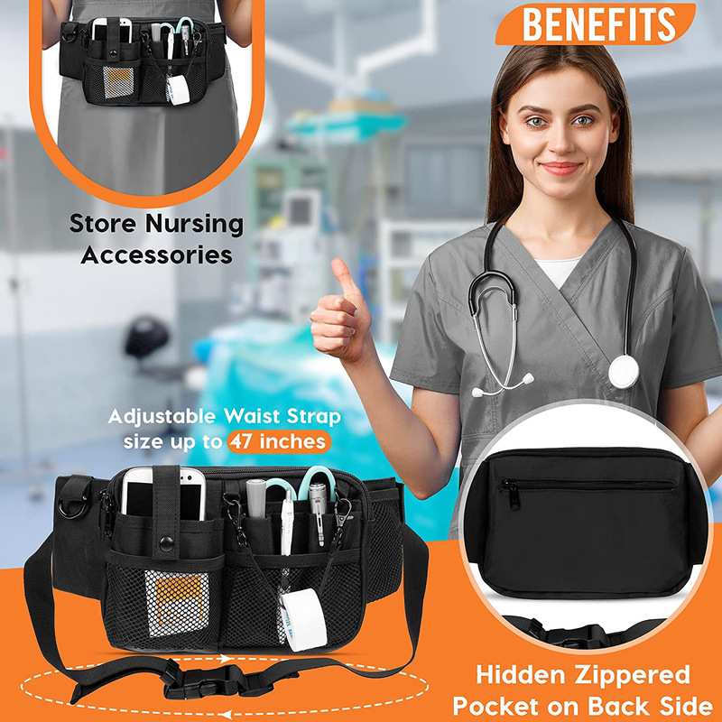 Specialized Waist Bag for Medical Staff, Amazon's Best-Selling Nurse Crossbody Bag, Multifunctional Tool Storage Bag Specialized Waist Bag for Medical Staff, Amazon's Best-Selling Nurse Crossbody Bag, Multifunctional Tool Storage Bag