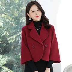 新款小西装短款外套女洋气2025春秋季韩版百搭小个子显瘦毛呢上衣
