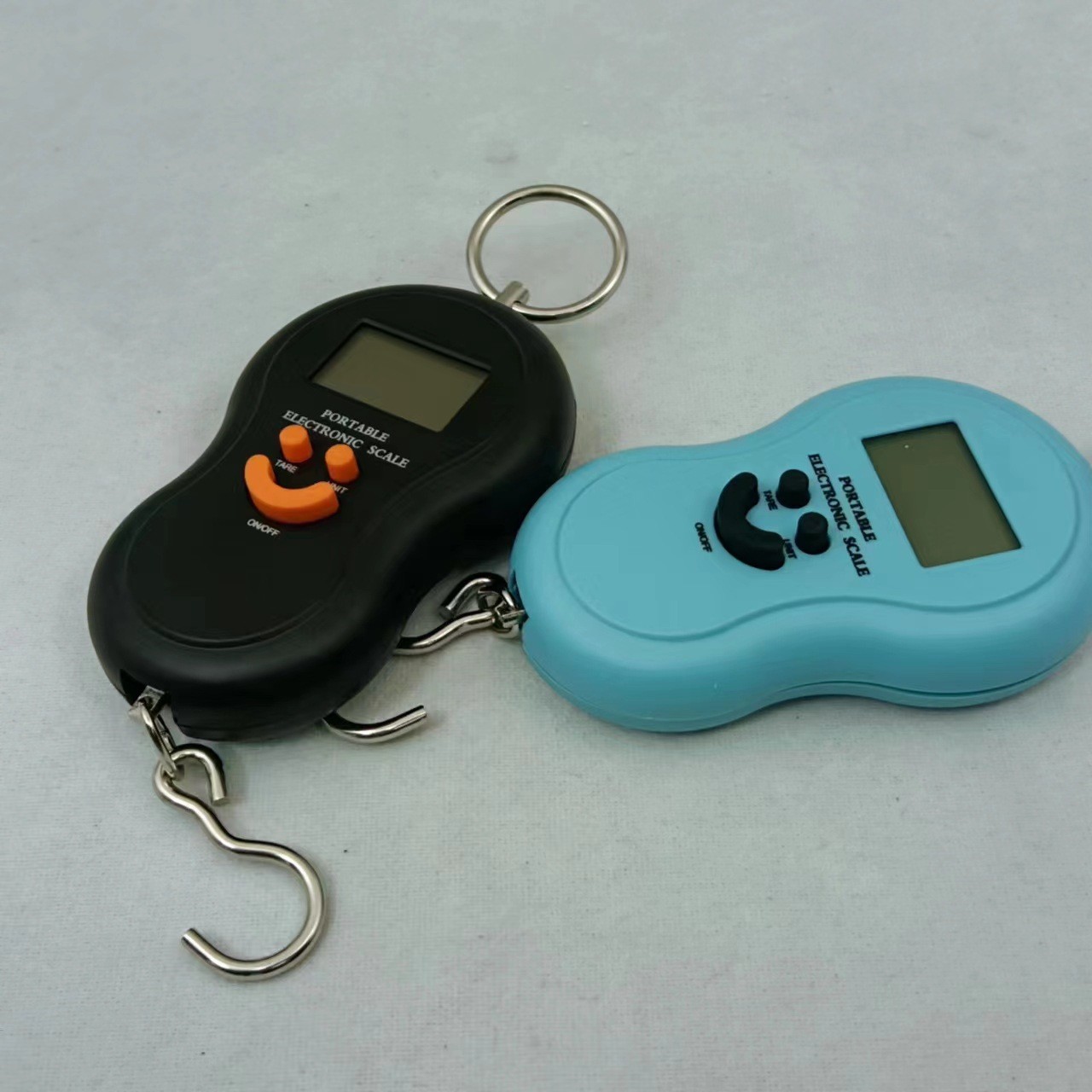 Kaynaktan fabrika taşınabilir elektronik terazi, hızlı kargo bagaj balık olta ağırlığı 50 kg, logo özelleştirmesi desteklenir