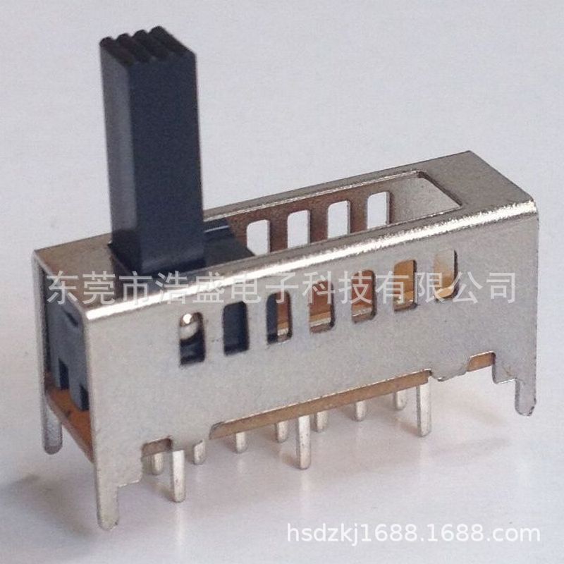 厂家生产拨动开关SS17E01 (1P7T) 直拨7段 推动开关 质量稳定